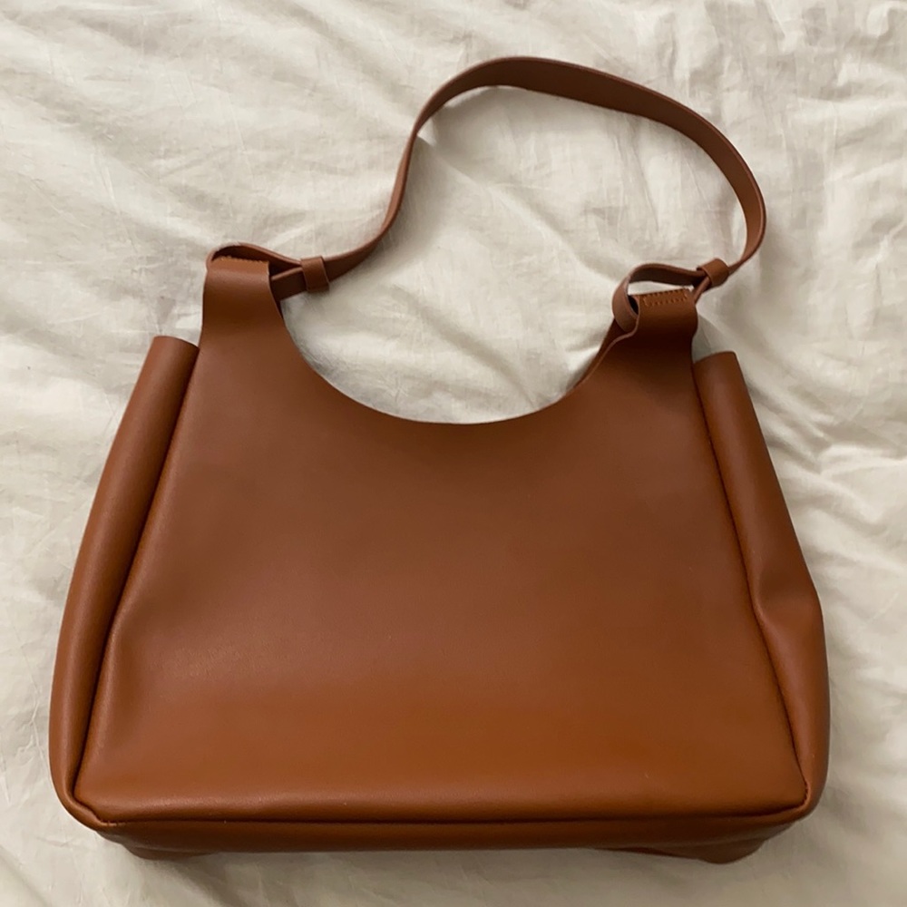 Neiman Marcus Brown Leather Bag